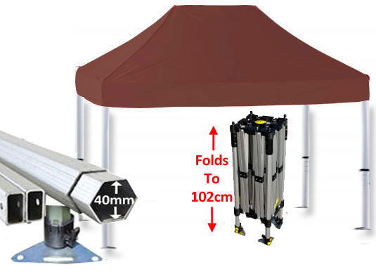 3m x 2m Compact 40 Instant Shelter Brown Main Image