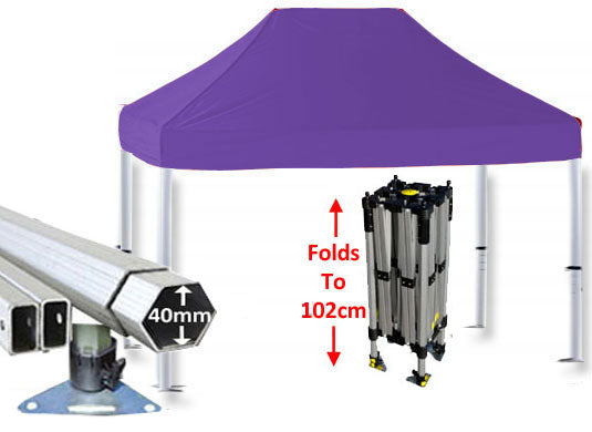 3m x 2m Compact 40 Instant Shelter Navy Blue Main Image
