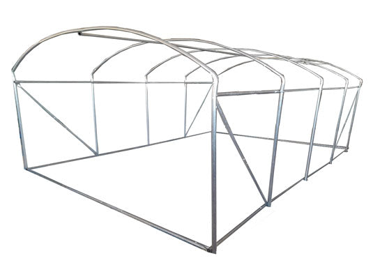 4m x 3m (13' x 10' approx) Extreme Poly Tunnel Frame Only Main Image