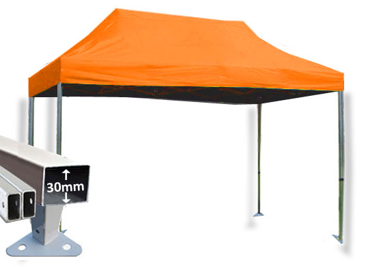 3m x 4.5m Trader-Max 30 Instant Shelter Orange Main Image