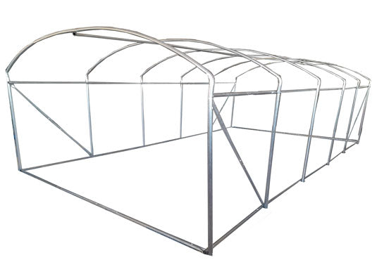5m x 3m (17' x 10' approx) Extreme Poly Tunnel Frame Only Main Image