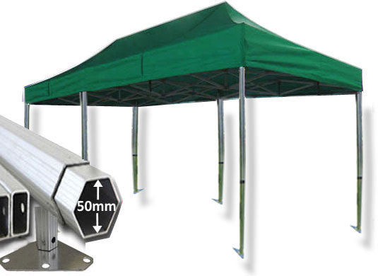 8m x 4m Extreme 50 Instant Shelter Green Main Image