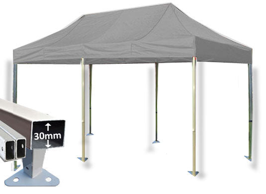 3m x 6m Trader-Max 30 Instant Shelter Silver Main Image