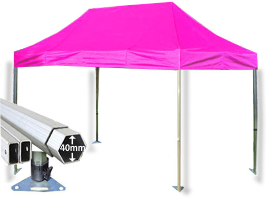 3m x 4.5m Extreme 40 Instant Shelter Pink Main Image