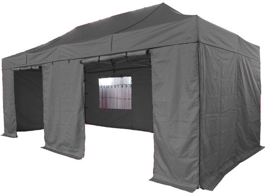 3m x 6m Extreme 50 Instant Shelter Black Image 14
