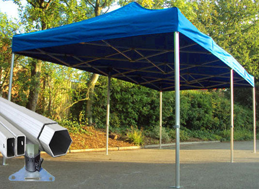 3m x 6m Extreme 40 Instant Shelter Royal Blue Image 2