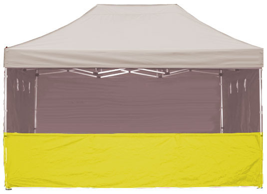 4.5m Instant Shelter Half Sidewall Yellow Main Image