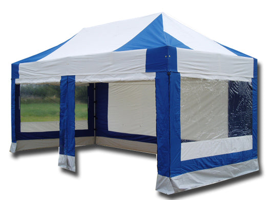 3m x 6m Extreme 50 Instant Shelter Royal Blue/White Image 13