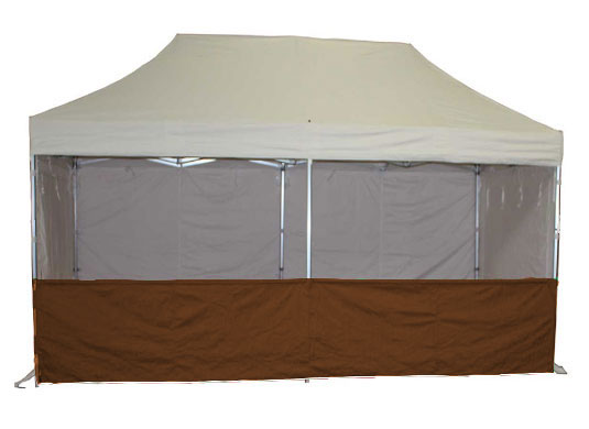 6m Instant Shelter Half Sidewall Brown Main Image