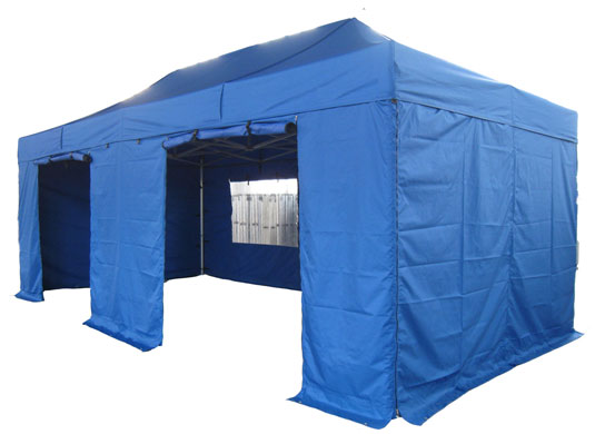 5m x 2.5m Extreme 40 Instant Shelter Royal Blue Image 15