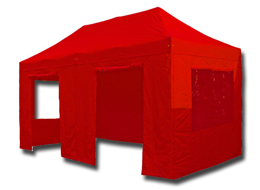 3m x 6m Trader-Max 30 Instant Shelter Red Image 11