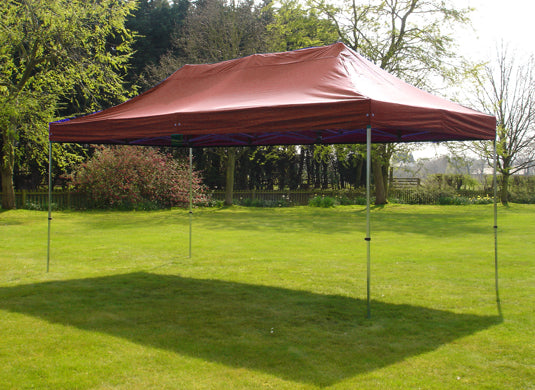 3m x 4.5m Trader-Max 30 Instant Shelter Brown Image 3