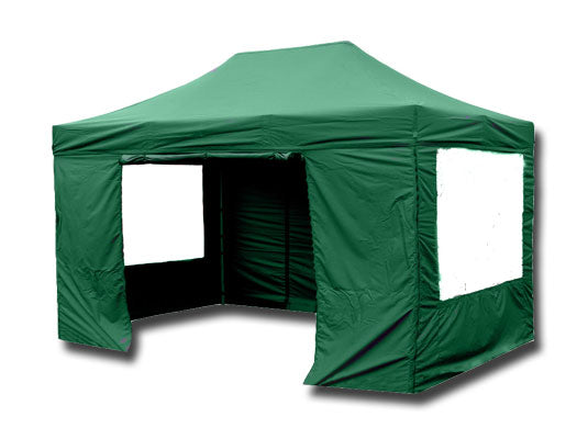 3m x 4.5m Trader-Max 30 Instant Shelter Green Image 11