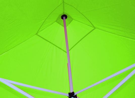 3m x 3m Trader-Max 30 Instant Shelter Lime Green Image 10