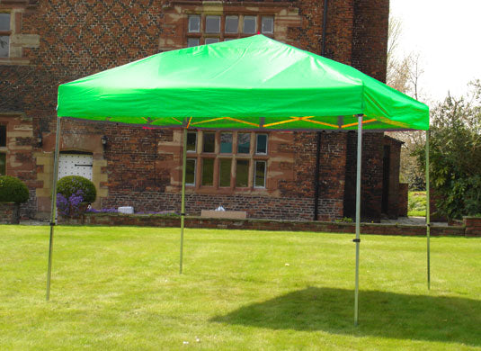 3m x 3m Trader-Max 30 Instant Shelter Lime Green Image 3