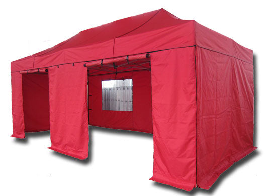 3m x 6m Extreme 50 Instant Shelter Red Image 14