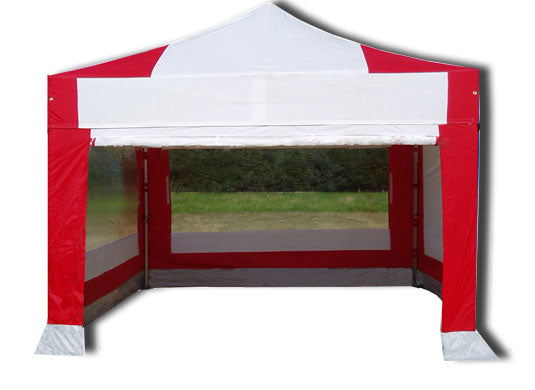 3m x 3m Extreme 50 Instant Shelter Gazebos Red/White Image 13
