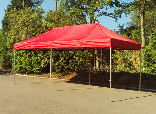 5m x 2.5m Trader-Max 30 Instant Shelter Red 3