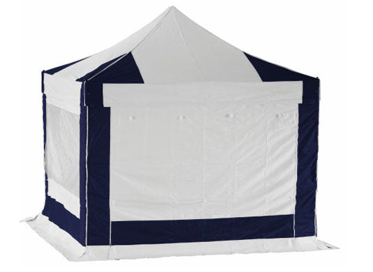 4m x 4m Extreme 50 Instant Shelter Pop Up Gazebos Navy/White Image 13