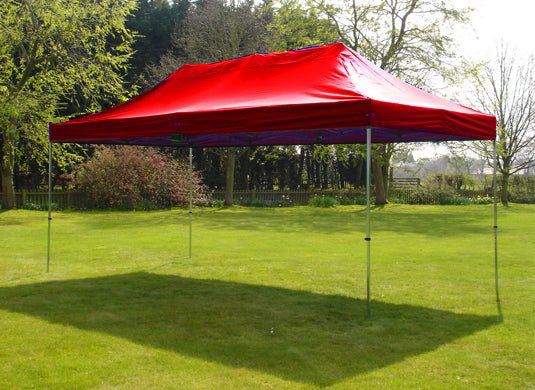 3m x 4.5m Trader-Max 30 Instant Shelter Red Image 3
