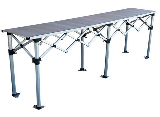 Instant Shelter 3m Concertina Table With Aluminium Top Main Image