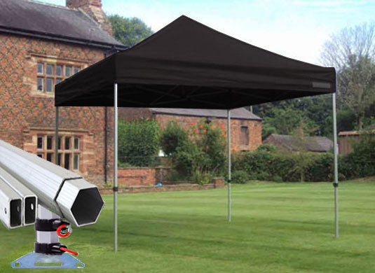 3m x 3m Extreme 40 Instant Shelter Black Image 2