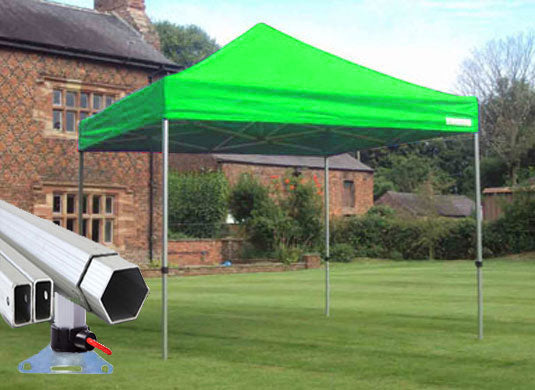 3m x 3m Extreme 40 Instant Shelter Lime Green Image 2