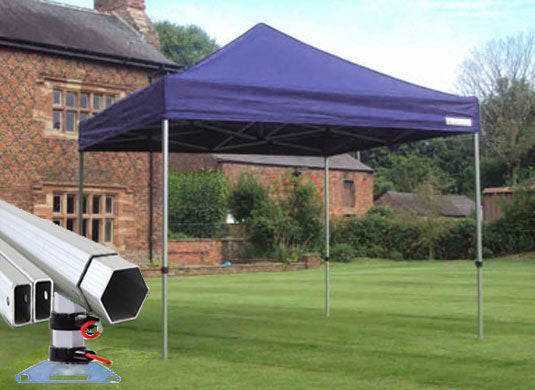 3m x 3m Extreme 40 Instant Shelter Navy Blue Image 2
