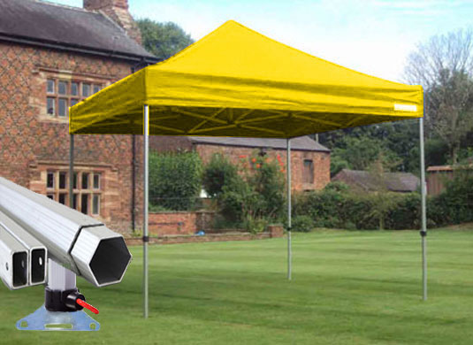 3m x 3m Extreme 40 Instant Shelter Yellow Image 2
