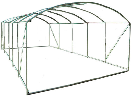 6m x 3.5m Pro Max Poly Tunnel Frame Only Main Image
