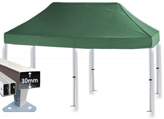 5m x 2.5m Trader-Max 30 Instant Shelter Green Main Image