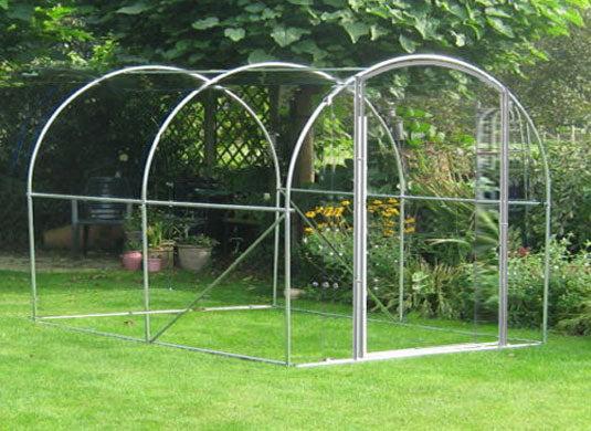 3m x 2m Pro+ Poly Tunnel Frame Only Main Image
