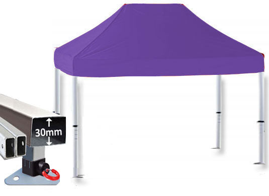 3m x 2m Trader-Max 30 Instant Shelter Pop Up Gazebos Navy Blue Main Image