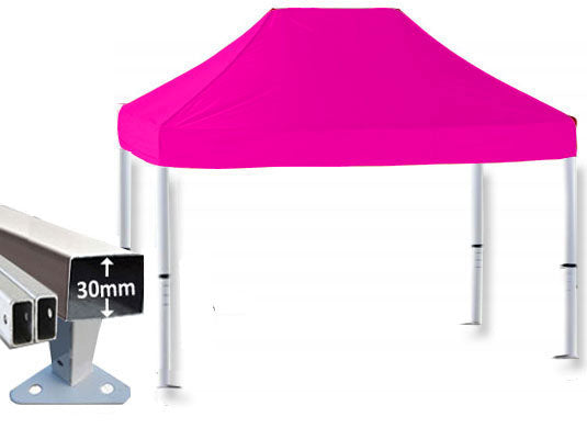 3m x 2m Trader-Max 30 Instant Shelter Pop Up Gazebos Pink Main Image