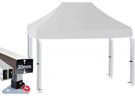3m x 2m Trader-Max 30 Instant Shelter Pop Up Gazebos White Main Image
