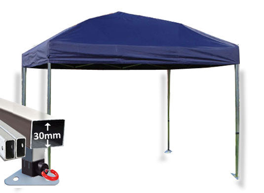 3m x 3m Trader-Max 30 Instant Shelter Navy Blue Main Image
