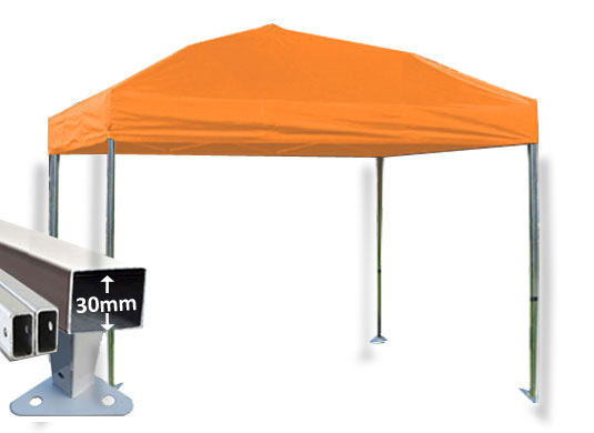 3m x 3m Trader-Max 30 Instant Shelter Orange Main Image