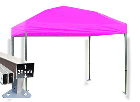 3m x 3m Trader-Max 30 Instant Shelter Pink Main Image