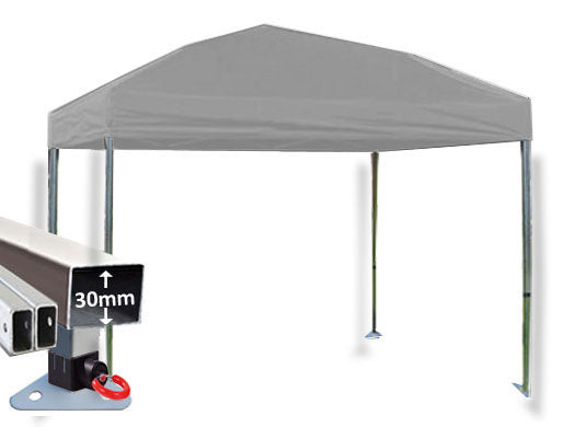 3m x 3m Trader-Max 30 Instant Shelter Silver Main Image
