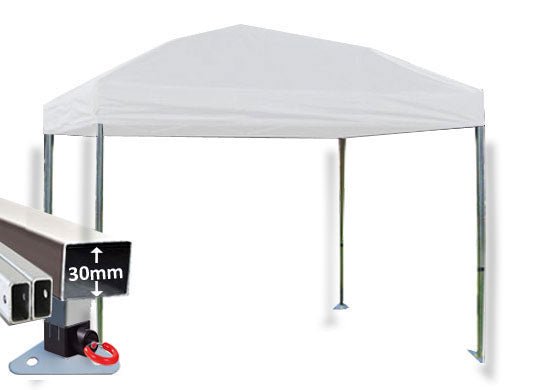 3m x 3m Trader-Max 30 Instant Shelter White Main Image