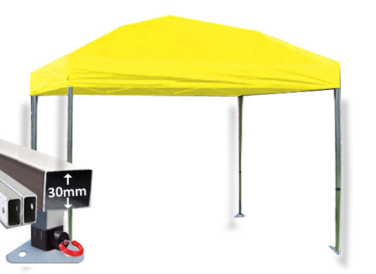 3m x 3m Trader-Max 30 Instant Shelter Yellow Main Image