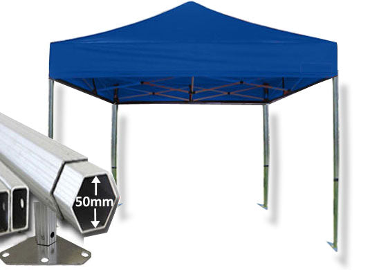 3m x 3m Extreme 50 Instant Shelter Gazebos Royal Blue Main Image