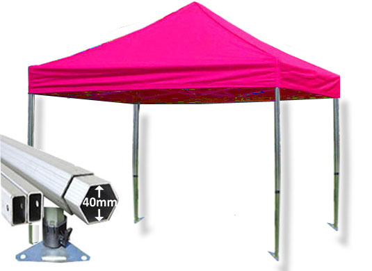 3m x 3m Extreme 40 Instant Shelter Pink Main Image