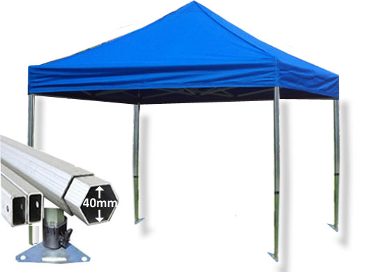 3m x 3m Extreme 40 Instant Shelter Royal Blue Main Image