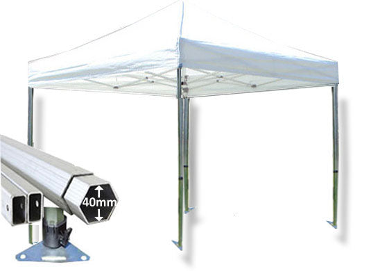 3m x 3m Extreme 40 Instant Shelter White Main Image