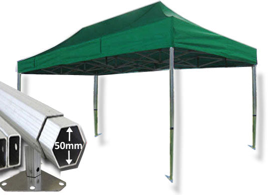 3m x 4.5m Extreme 50 Instant Shelter Green Main Image
