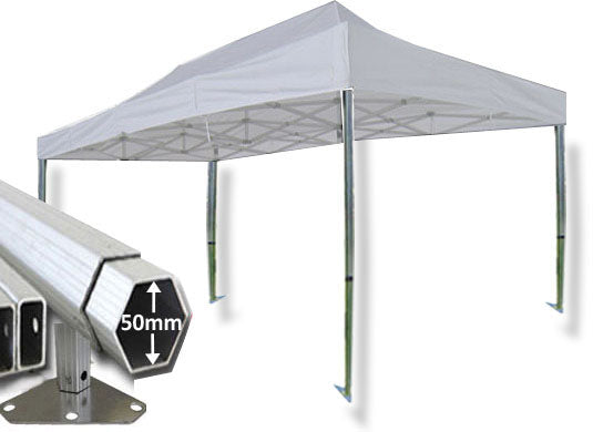 3m x 4.5m Extreme 50 Instant Shelter White Main Image