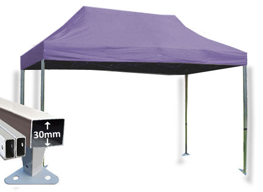 3m x 4.5m Trader-Max 30 Easy Up Gazebo Navy Blue Main Image