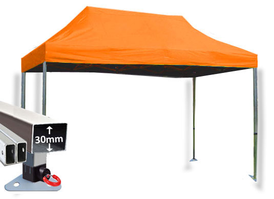 3m x 4.5m Trader-Max 30 Instant Shelter Orange Main Image
