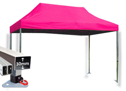 3m x 4.5m Trader-Max 30 Instant Shelter Pink Main Image